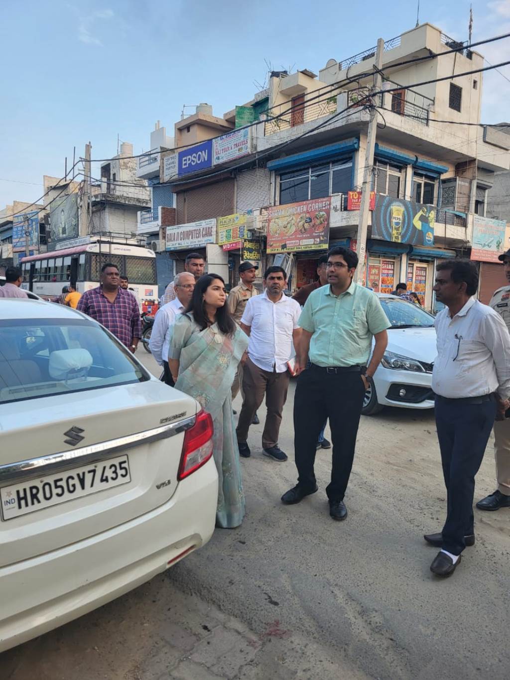 Deputy Commissioner Inspects UnderConstruction Flyover Directs Officials to Expedite Work